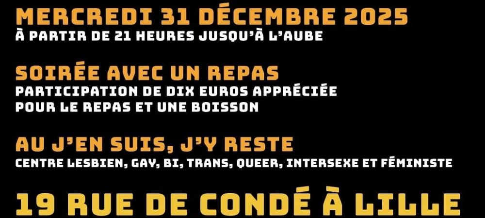 Soirée du nouvel an