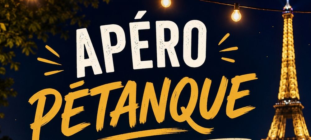 Apéro pétanque quai de seine