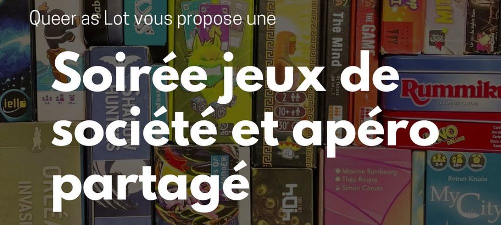 Soirée jeux de société