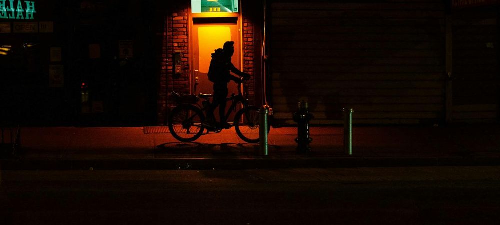 Balade en vélo nocturne