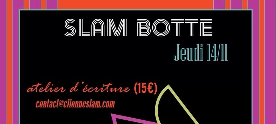 Scène Slam et écriture