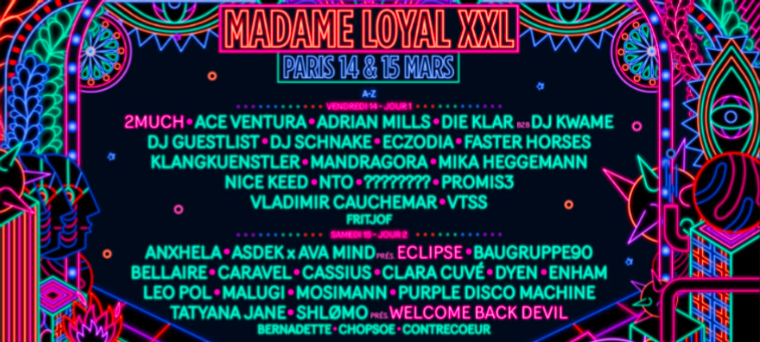 Techno - Madame loyal XXL