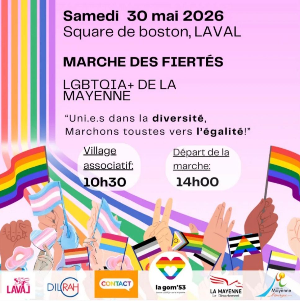 Marche des fiertés à Laval