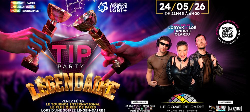 TIP Party - Lé-gen-daire
