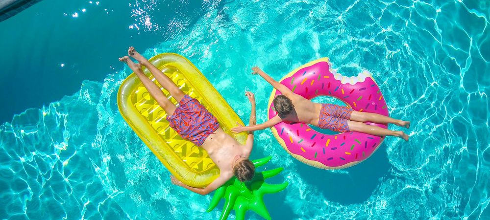 Piscine entre amis