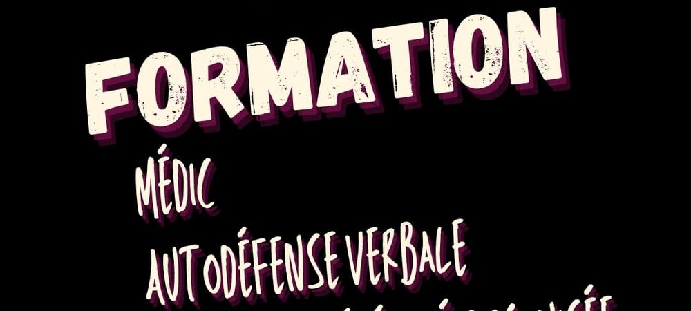 🌈✊️Formation Médic / Autodéfense Verbale