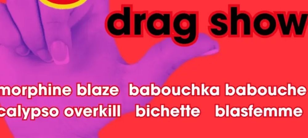 Before 18h pique-nique  Rosa des buttes The Glee Drag Show