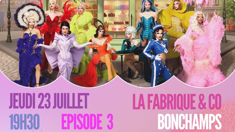 Viewing Party Drag Race France (Episode 3)