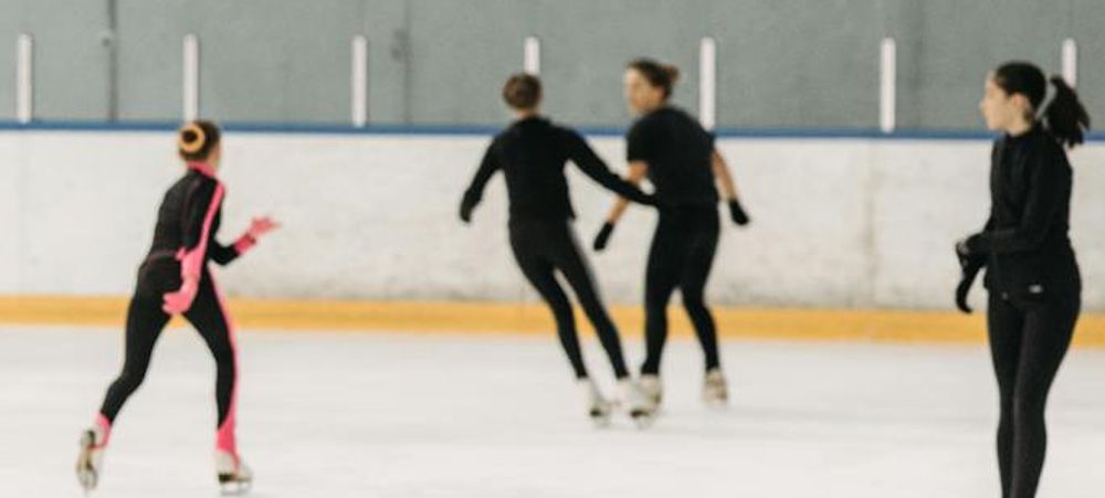 Patinoire débutante