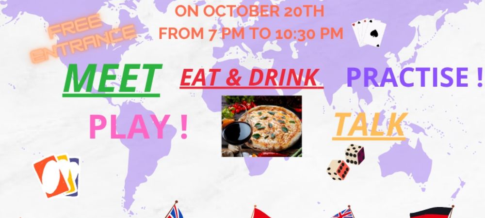 English and all languages 🌎 & Board Games 🃏🧩🎲