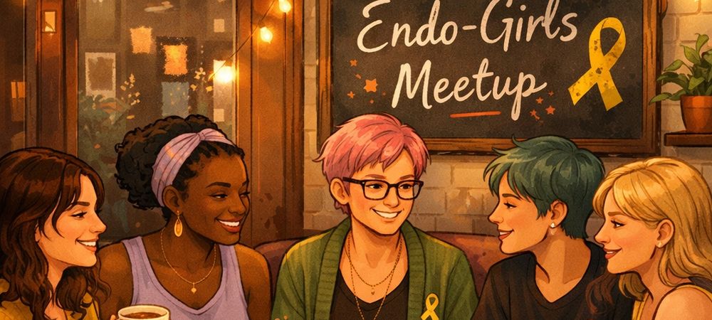 🌿 Endo-Girls Café Meetup (Queer) 💛