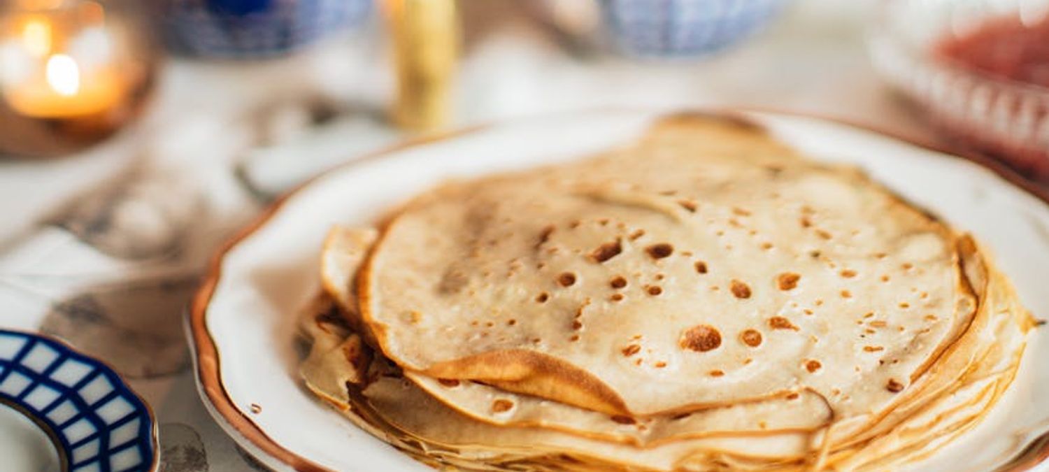 Crêpes pour la chandeleur