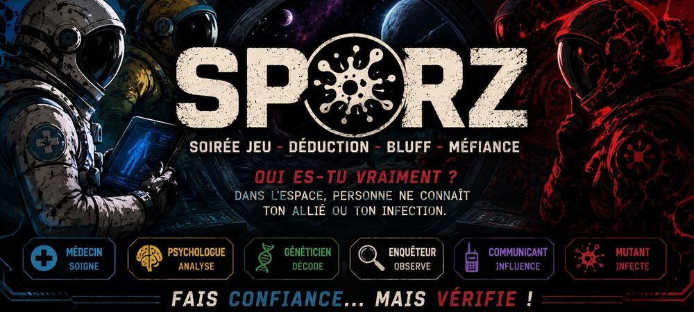 Sporz - Criez aussi fort que vous le pouvez, dans l'espace, personne ne vous entendra.