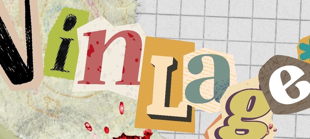 Vinlage (vin + initiation collage)