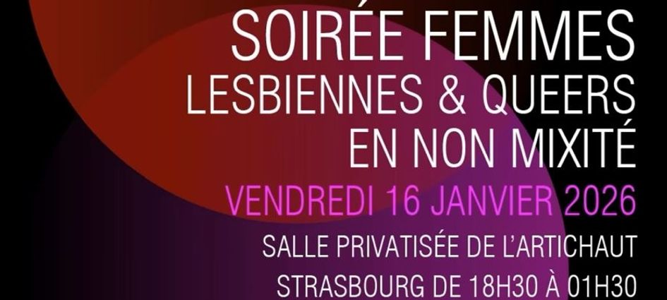 Soirée femmes lesbiennes et Queer en non mixité