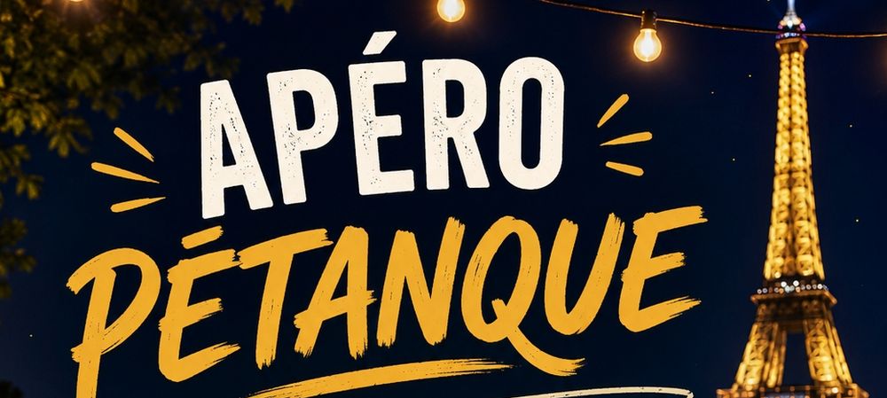 Apéro pétanque quai de seine
