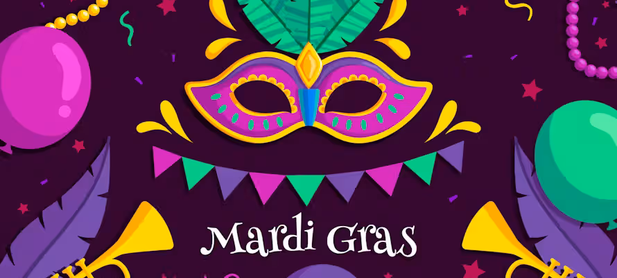 Le ping pong du Mardi Gras