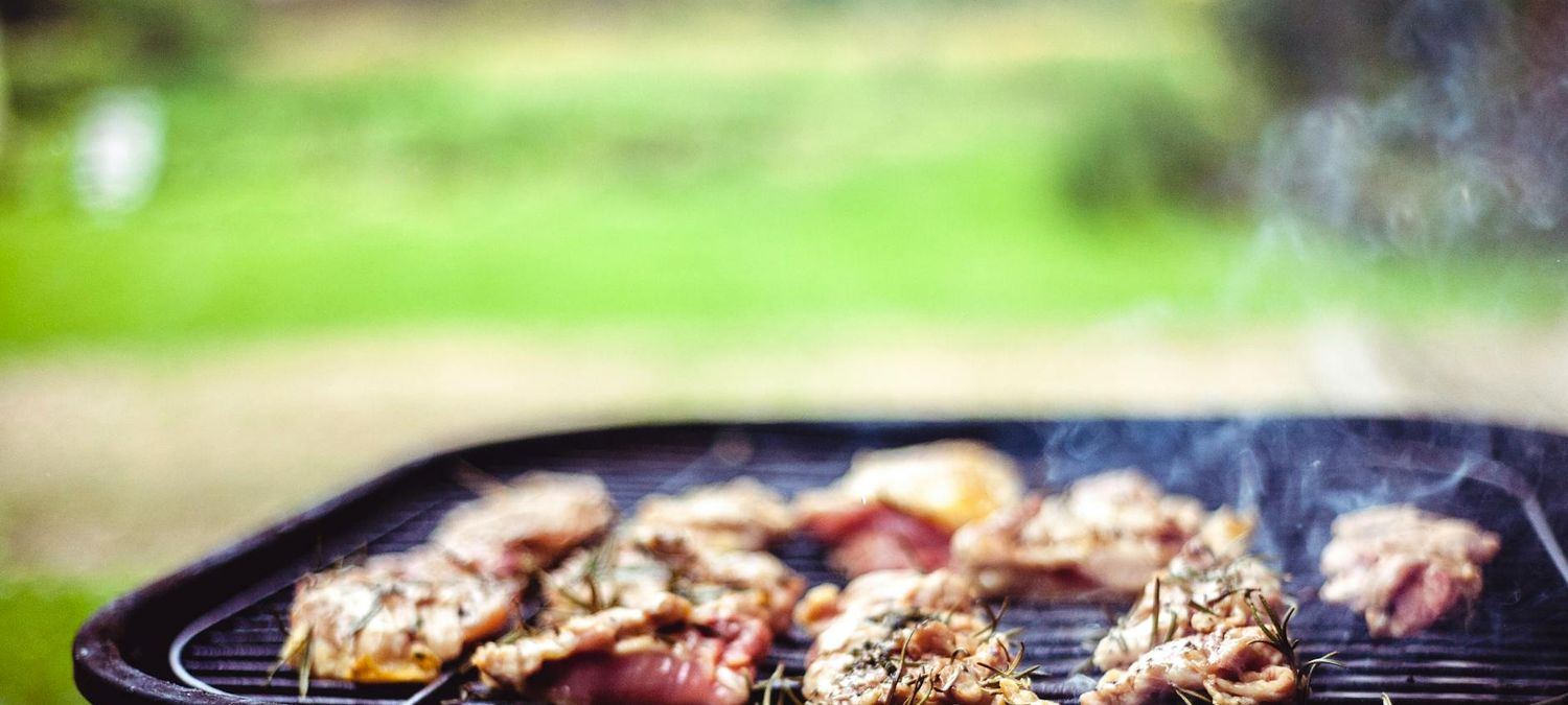 Barbecue au bord du lac