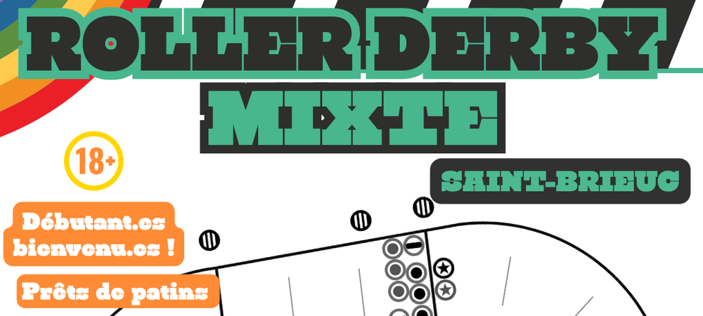 Initiation Roller derby mixte Saint-Brieuc