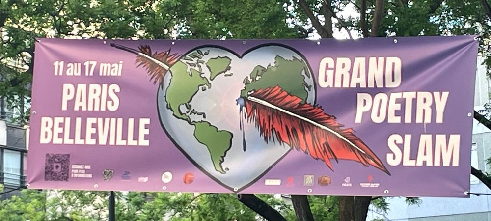 🌍🪶Grand Poetry Slam : 2ème Demi-finale de la Coupe du Monde à Belleville 📜