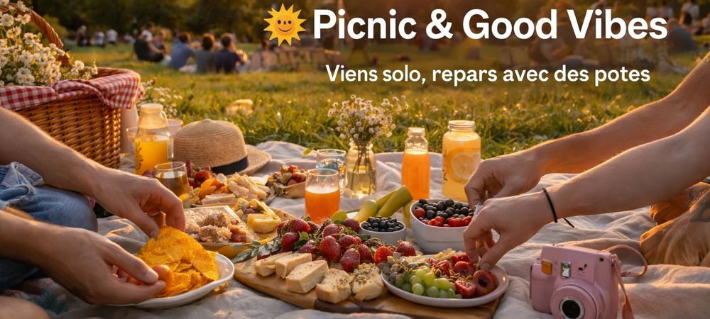 🌞 Pique-nique & Good Vibes au soleil 😎🎶
