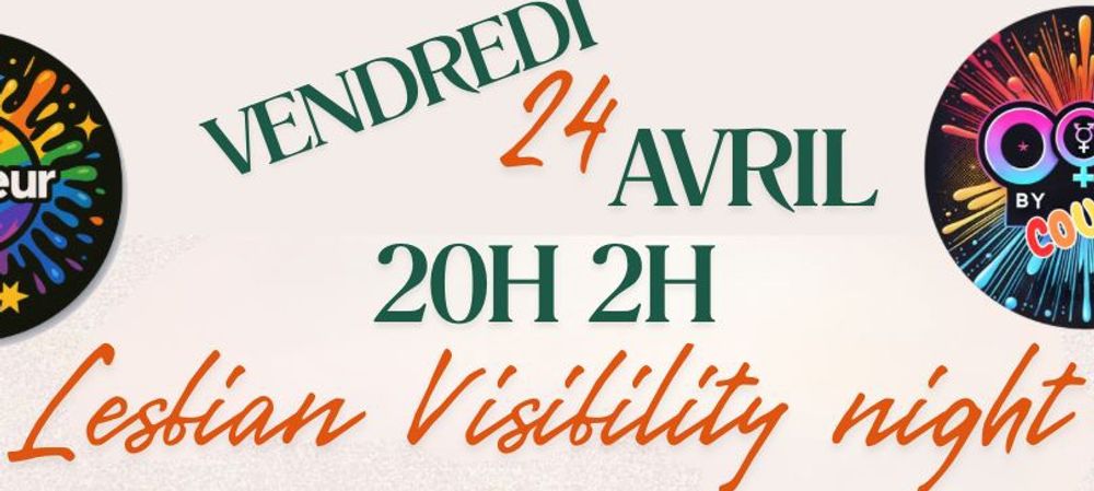 Lesbian Visibility night  : La soirée lesbienne OQG by Couleurs