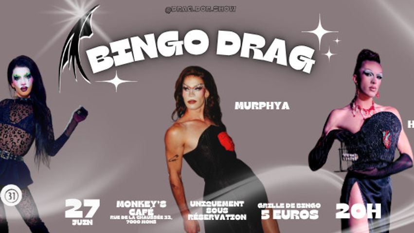Bingo drag - monkeys cafe