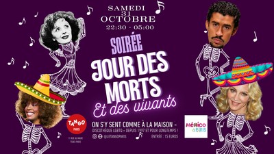 Le jour des morts au Tango avec México à Paris