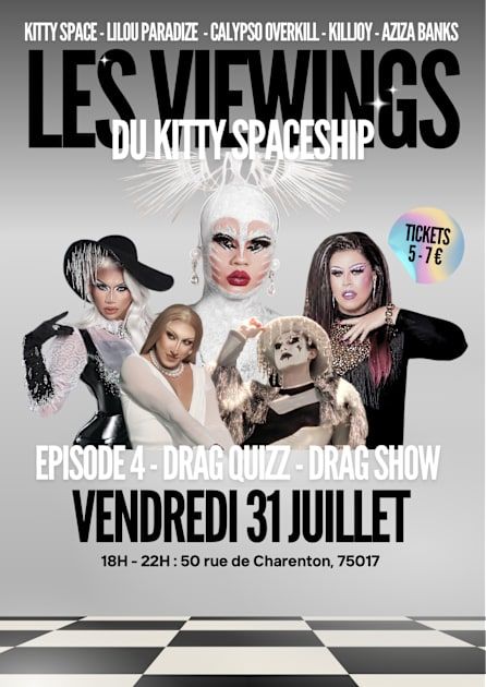 Show Viewings Party & Karaoke du Kitty Spaceship - DRF S4 Ep4