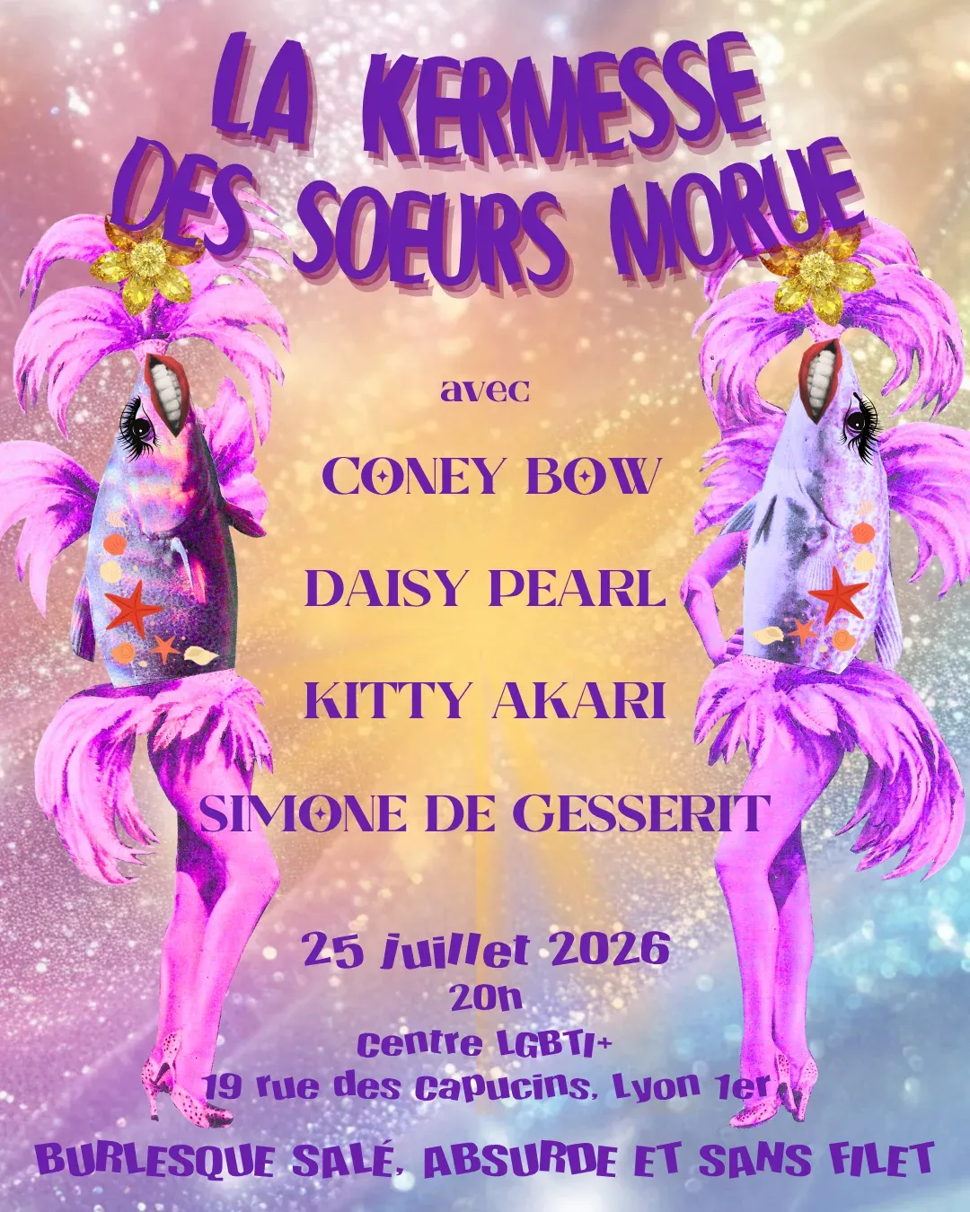 Show Burlesque : La Kermesse des Sœurs Morue !