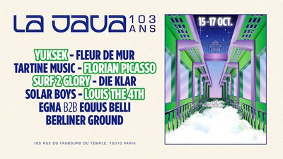 La Java 103 Years: Louis The 4th, Egna B2b Equus Belli & More