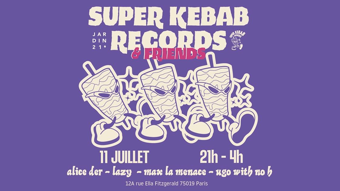 Super Kebab Records X Jardin21 - Open Air