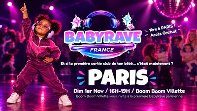 La Baby Rave Débarque À Boom Boom Villette