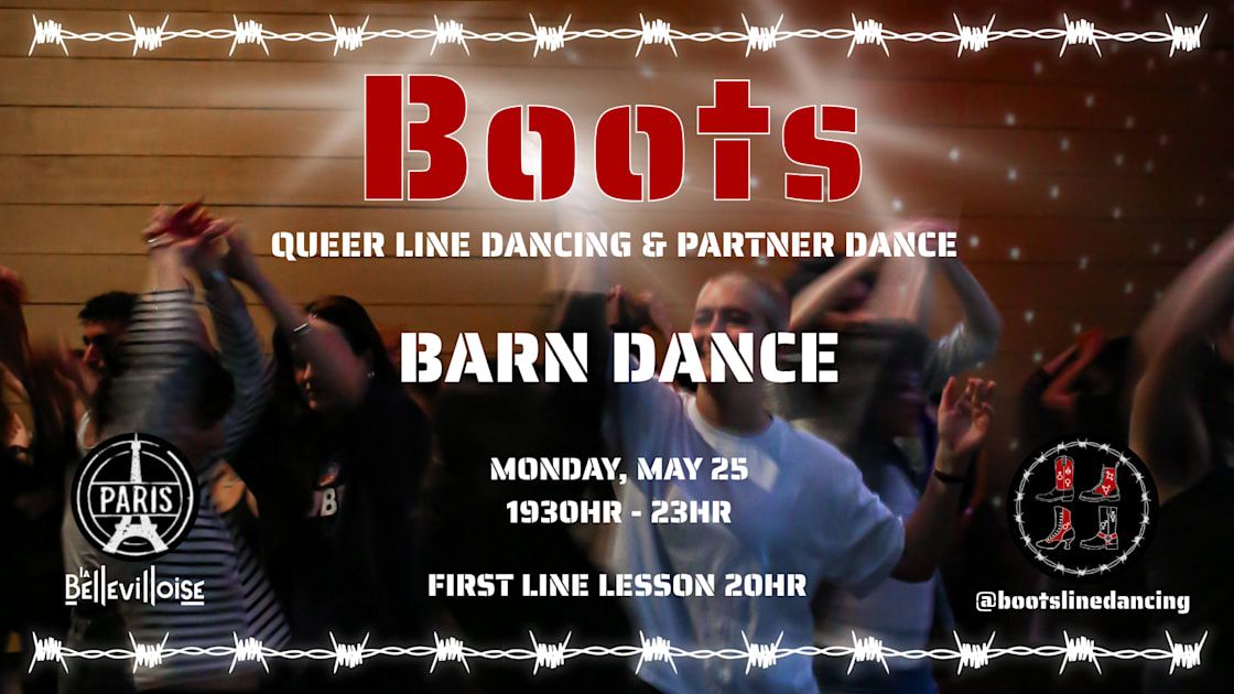 Boots Barn Dance: Queer Line Dance & Partner Dancing