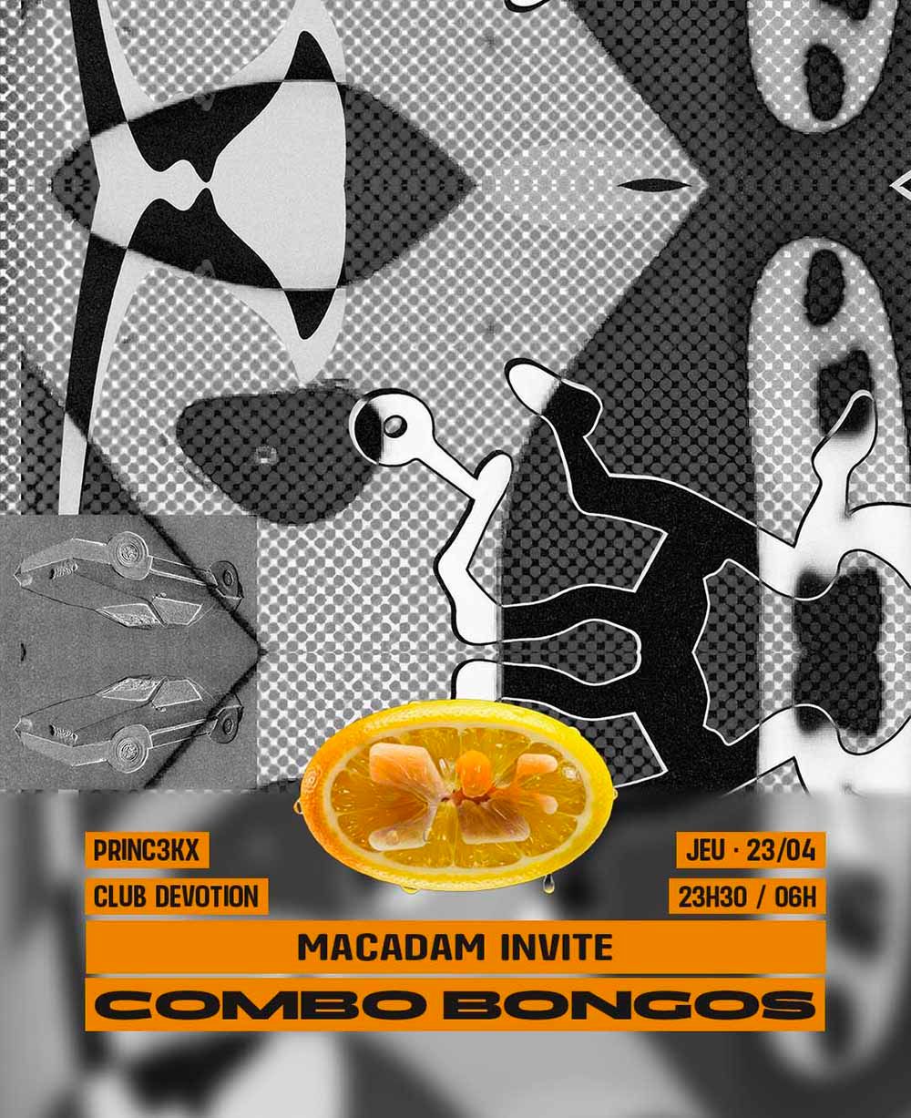 MACADAM X COMBO BONGOS