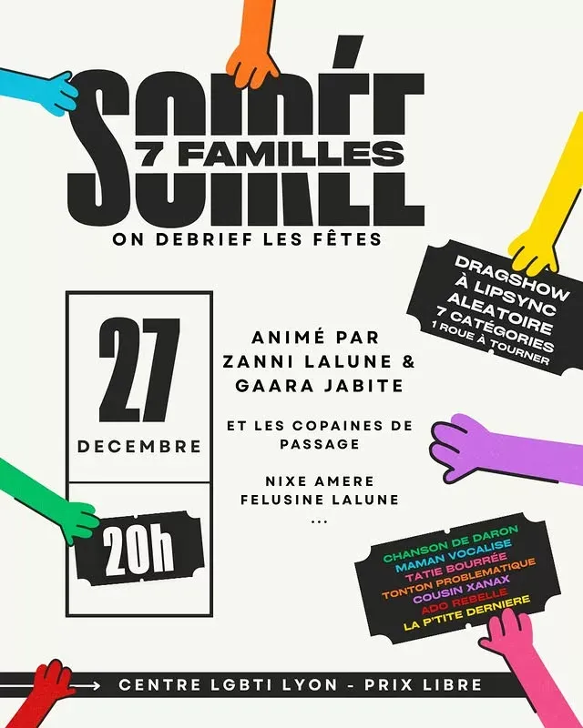 SOIRÉE 7 FAMILLES