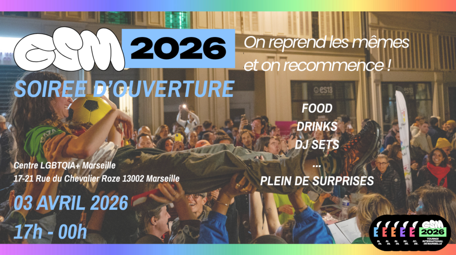 Apero FRM au Centre LGBT (GSM)