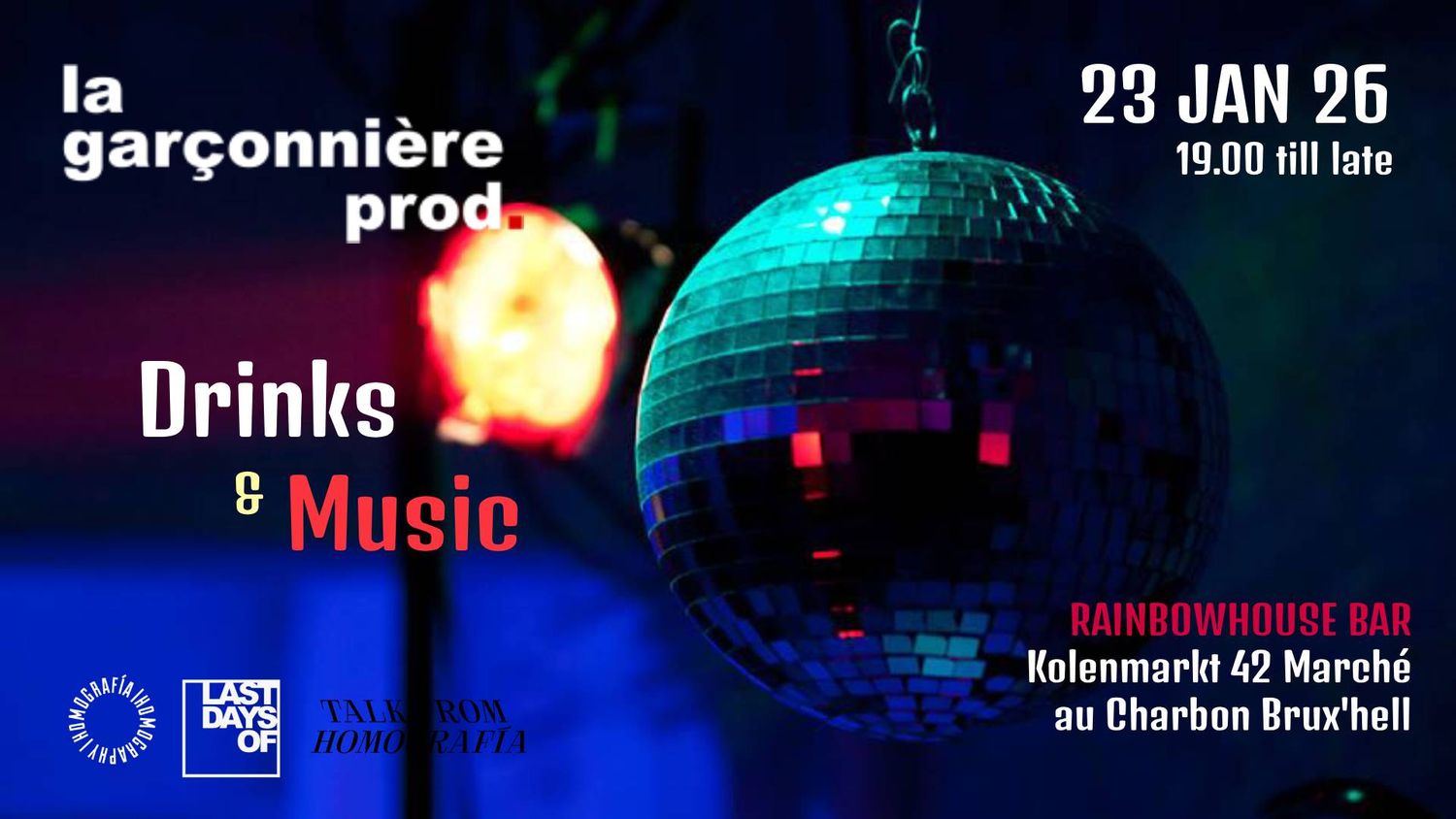 LA GARÇONNIÈRE PROD. 🔥 DRINKS & MUSIC