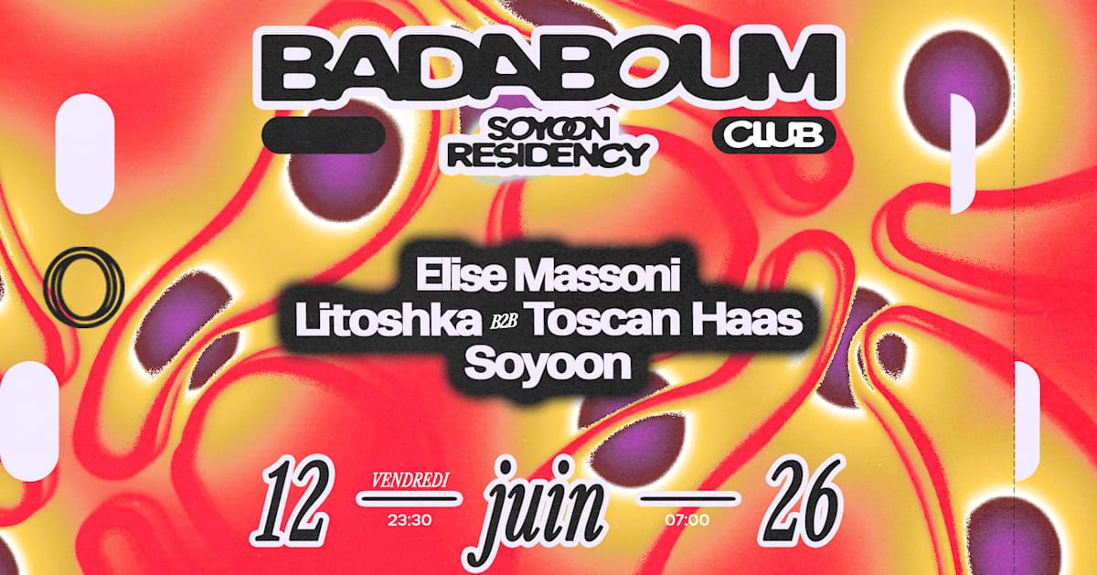 Club — Soyoon Residency: Elise Massoni, Toscan Haas And More