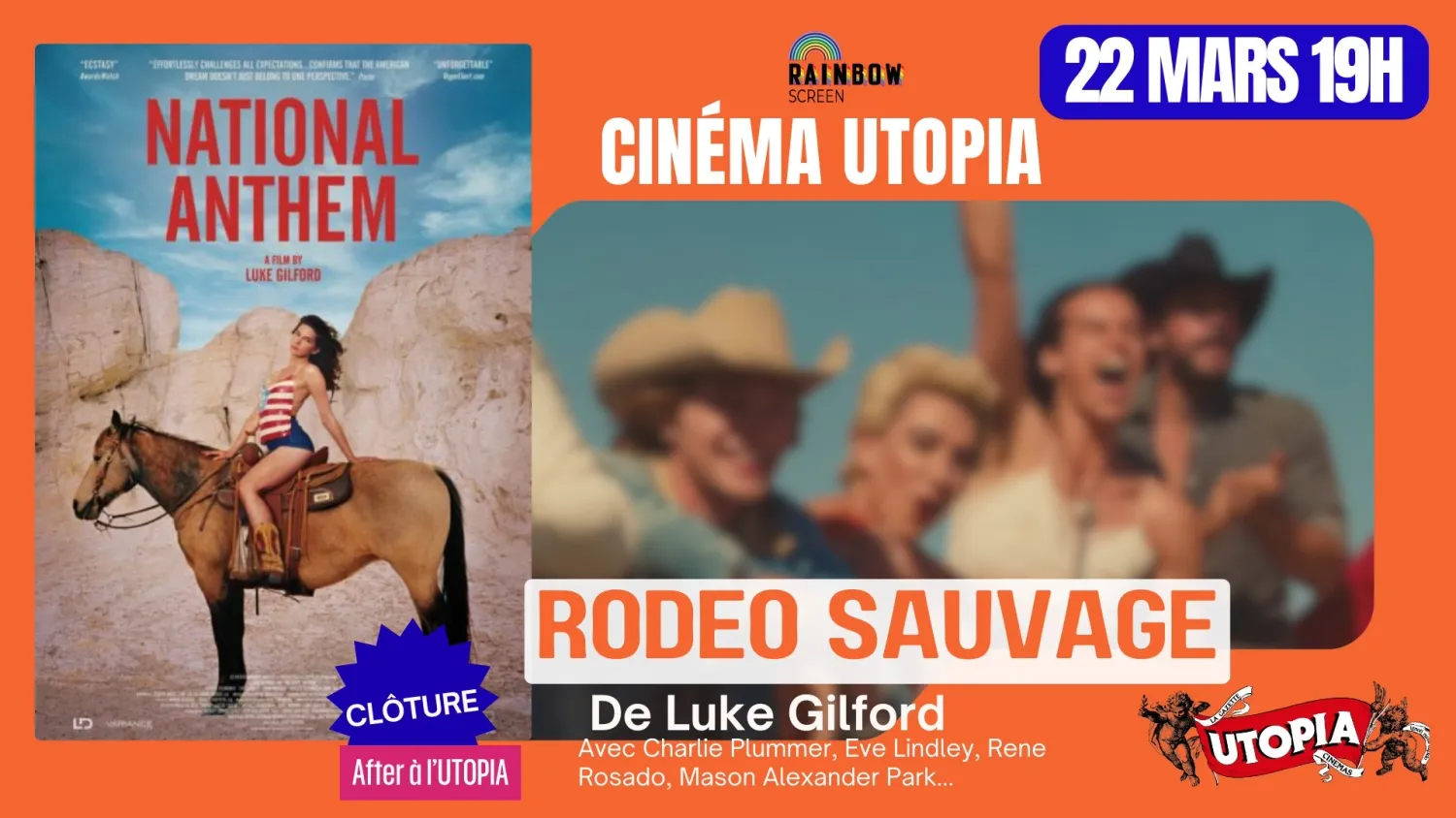 FESTIVAL RAINBOW SCREEN : RODEO SAUVAGE