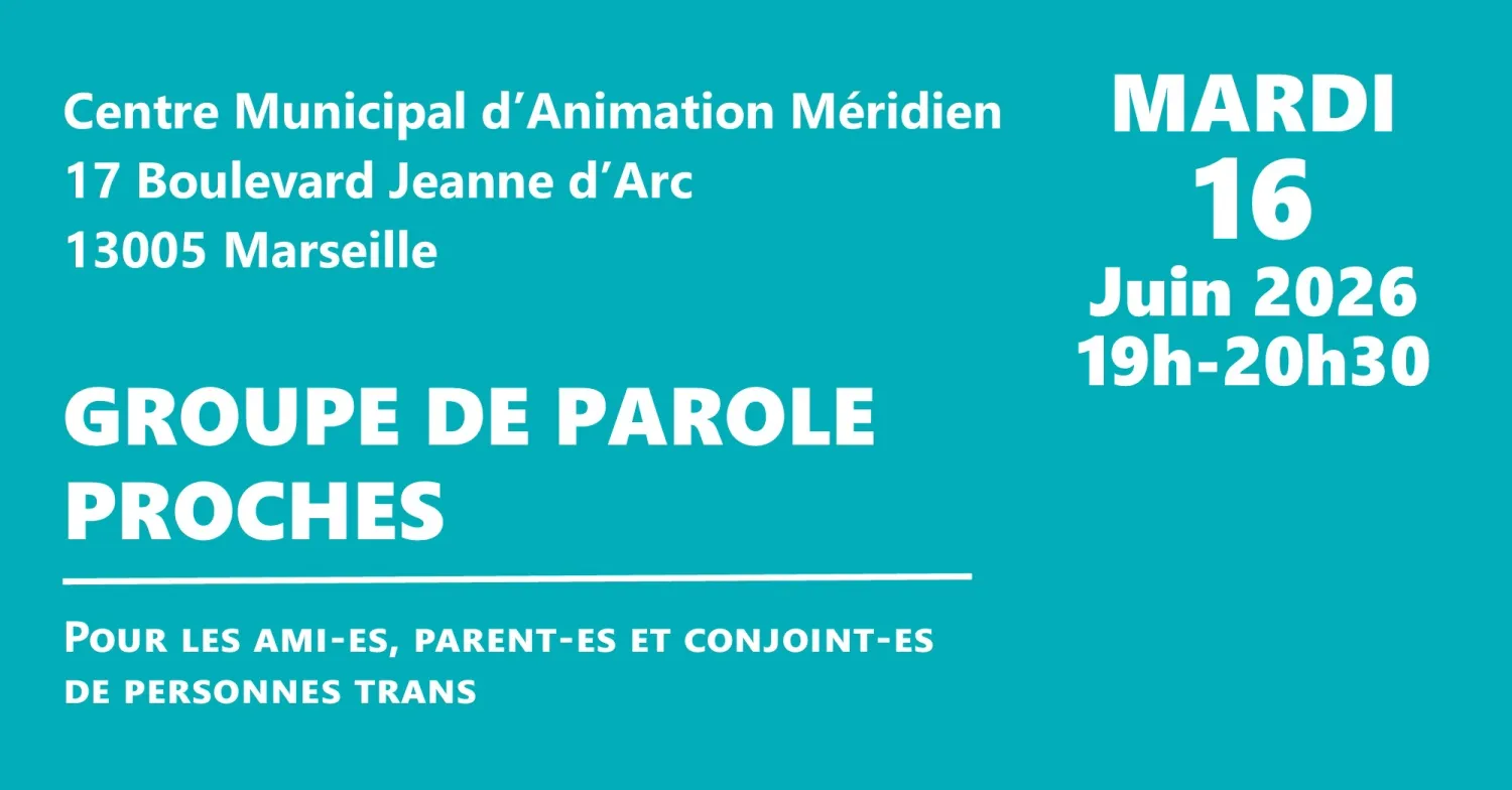 Groupe d'Ecoute et de Paroles pour proches de personnes trans