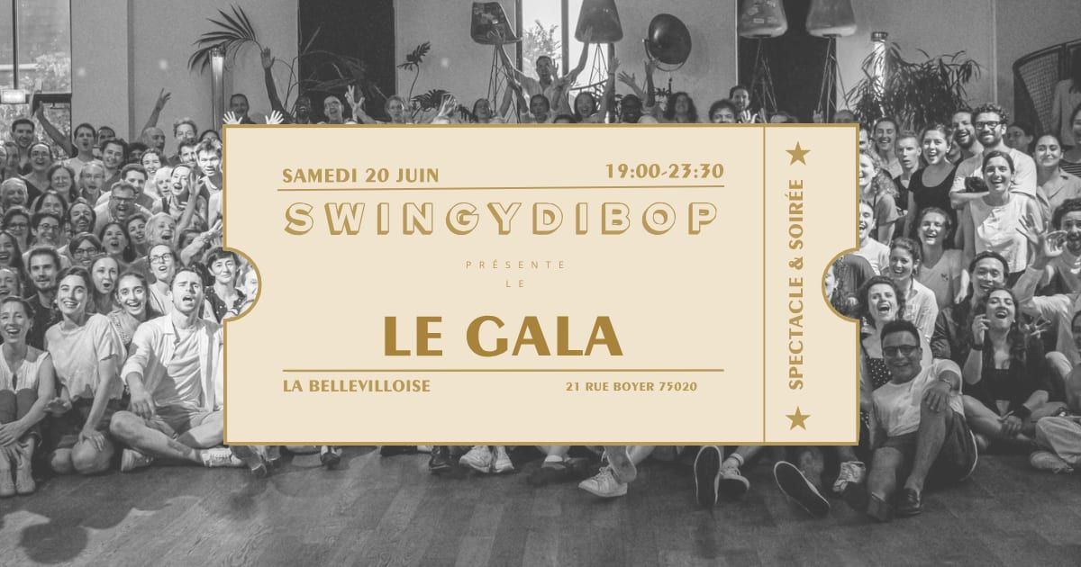 Gala De Fin D’Année 2025-2026 – Swingydibop