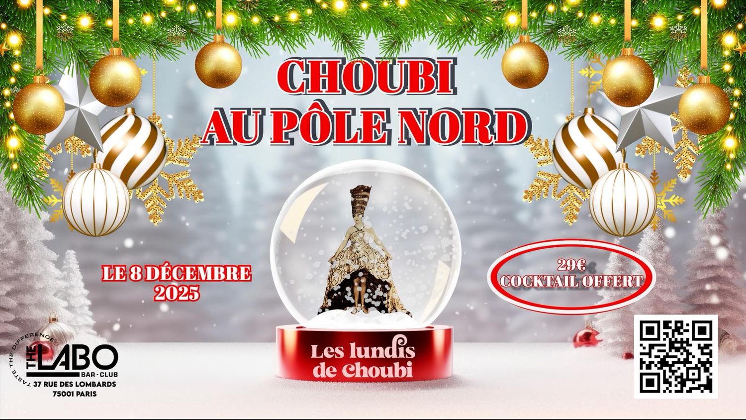 CHOUBI AU POLE NORD - Lundi de Choubi
