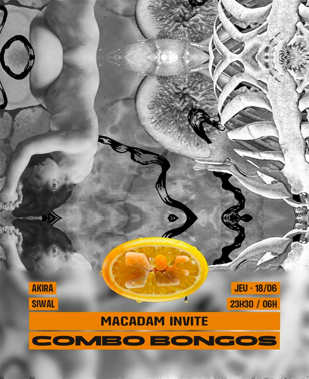 MACADAM X COMBO BONGOS