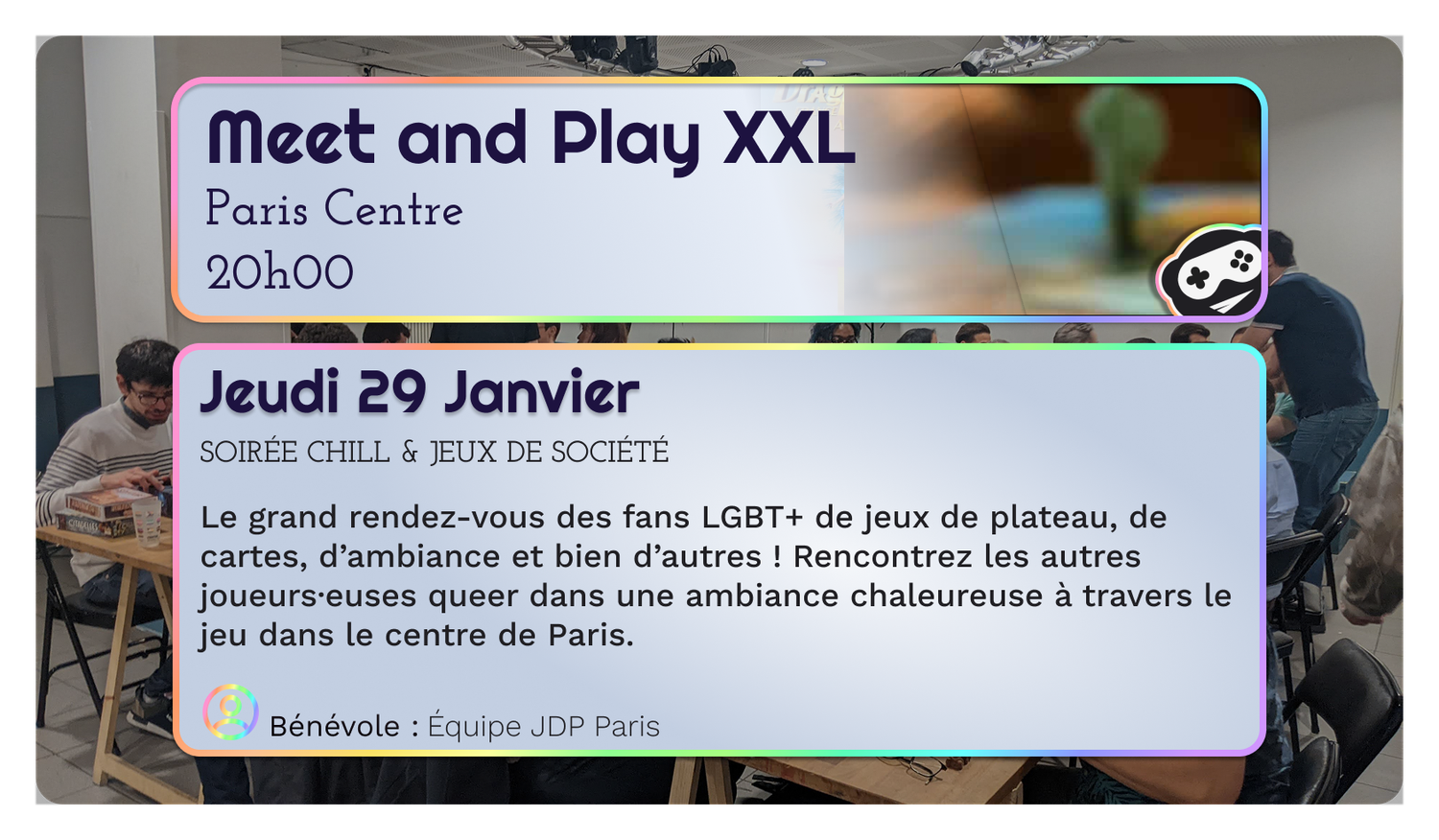 Meet and Play XXL feat épiphanie - Jeux de société