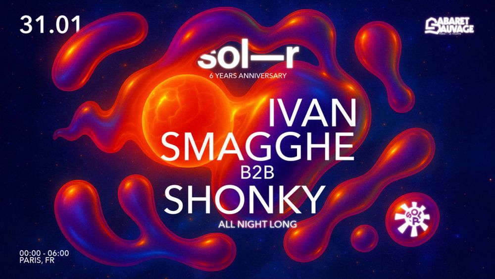 6 Years Anniversary : Ivan Smagghe B2b Shonky All Night Long