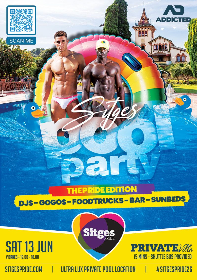 Sitges POOL Party, PRIDE Edition