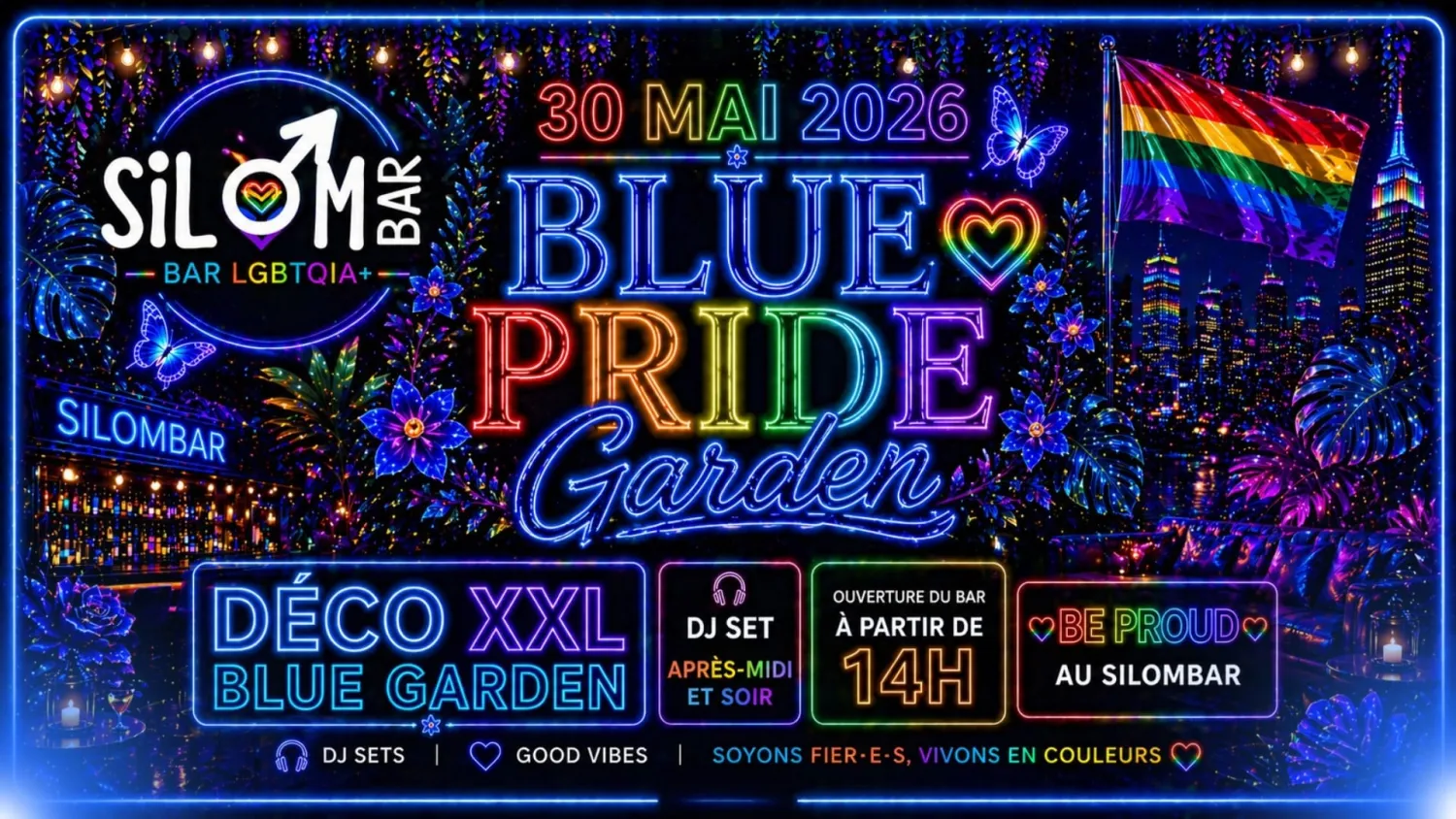 🌈✨ BLUE PRIDE GARDEN ✨🌈