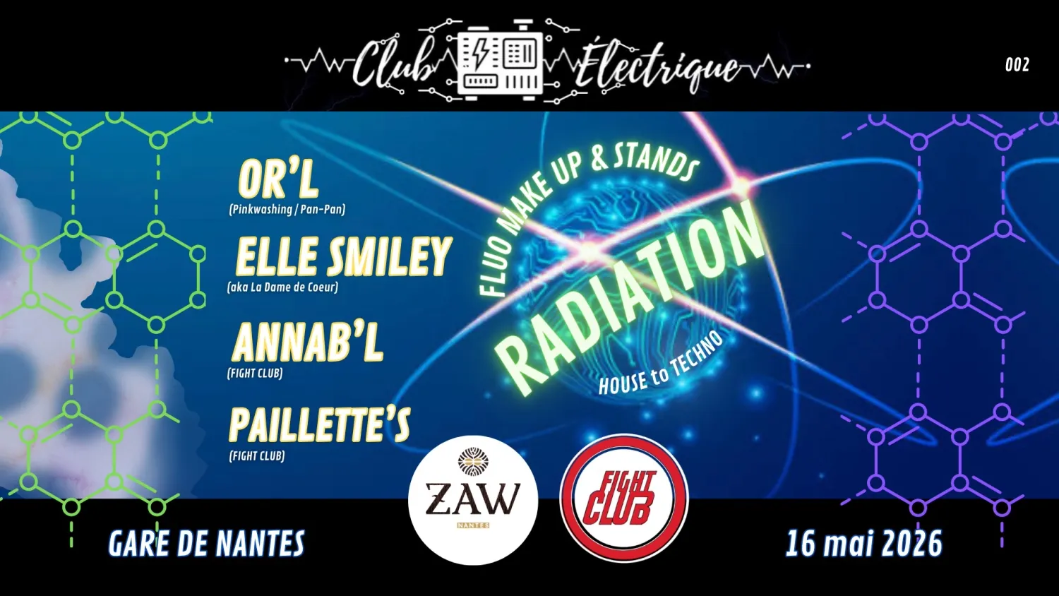 Club Électrique : RADIATION