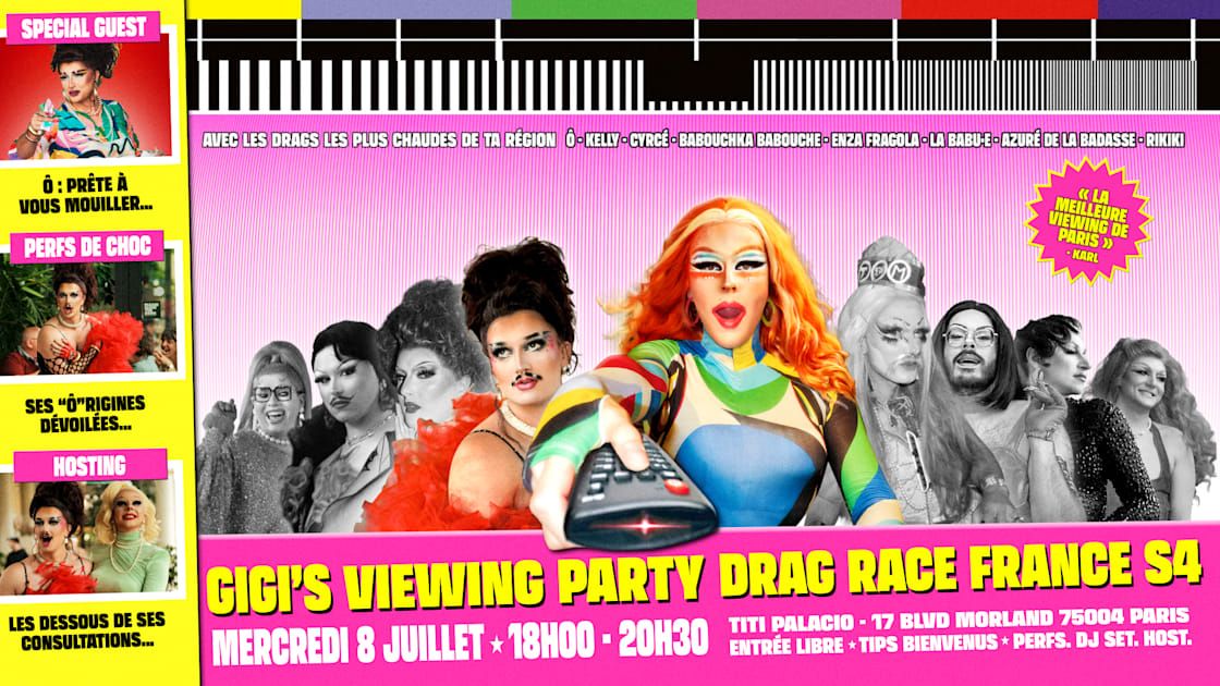 Gigi’S Viewing Party - Drag Race Saison 4! - Ep 01! (+Djset)